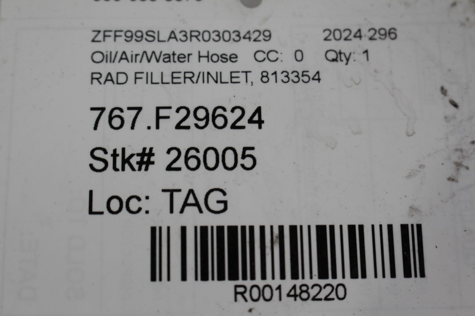 Ferrari 296 GTB Pump P/N 813354
