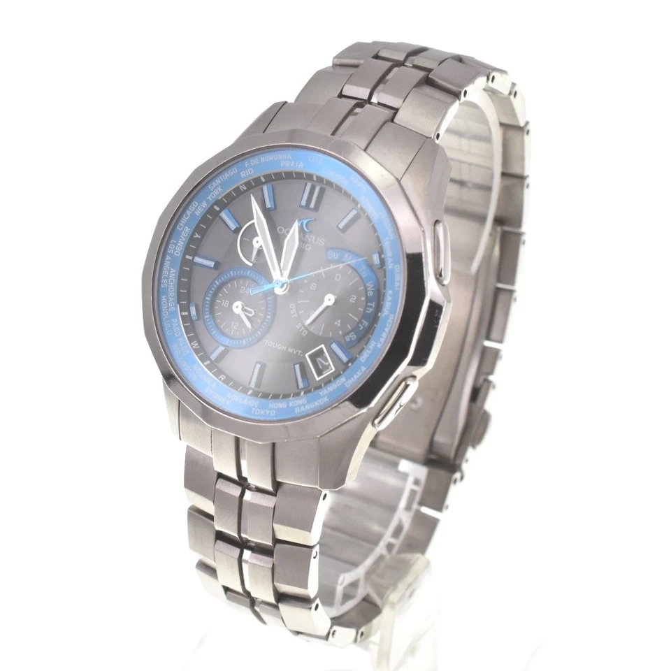 Descuento CASIO Oceanus Manta OCW-S1400-1AJF Radio con energía solar para hombre I#139564 Foto 2 de 4