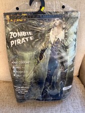 Womens Zombie Pirate Costume Medium