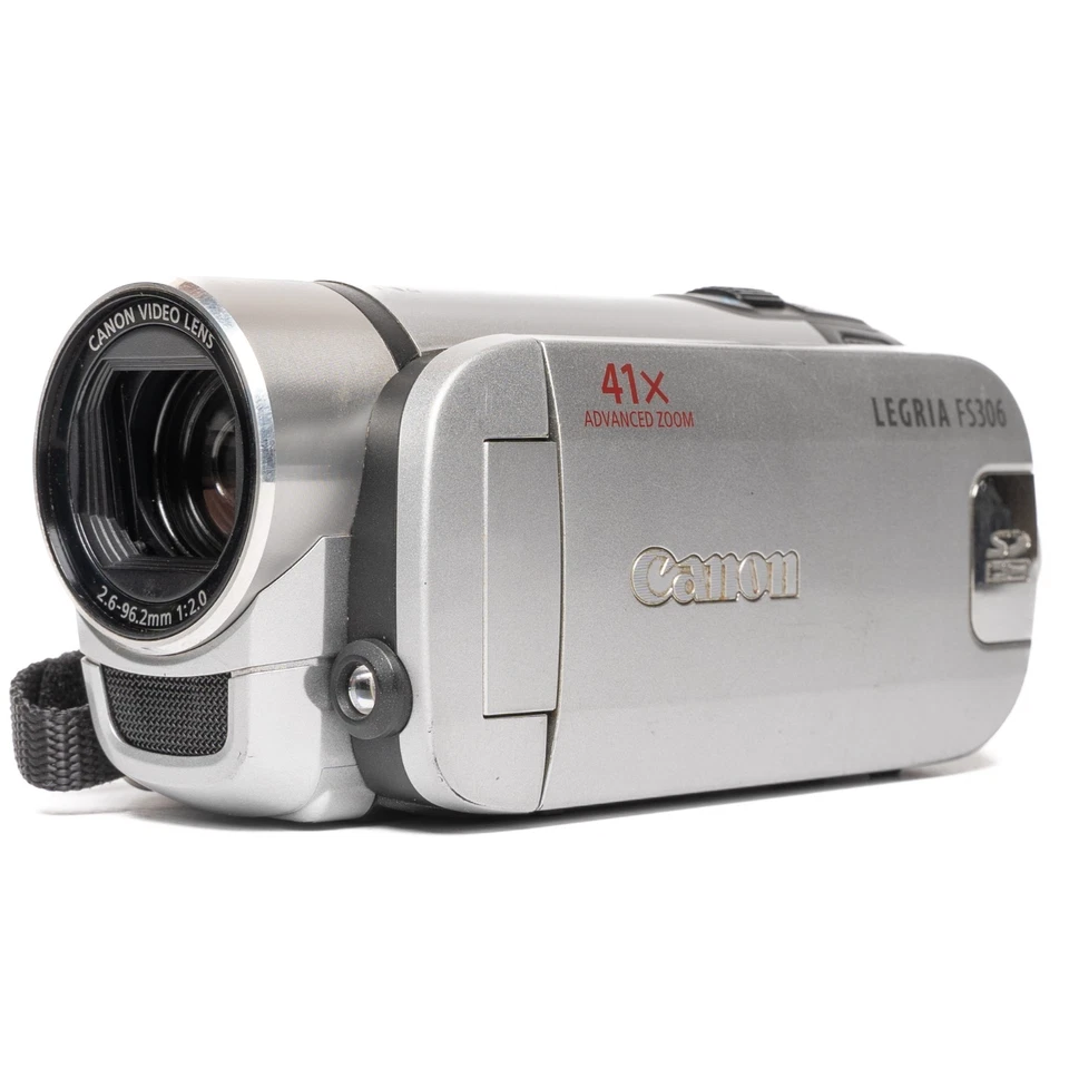 Canon Legria FS306 Digital Camcorder - Silver - FULLY FUNCTIONAL - Image 2 of 4
