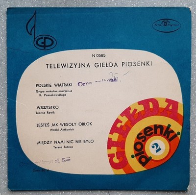 VA: RAWIK, TUTINAS   telewizyjna gielda piosenki no.2, Polish 7 