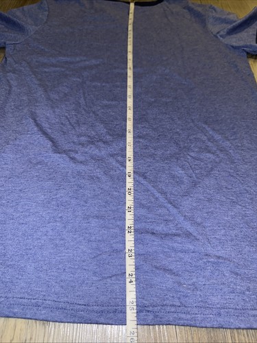 Camiseta en blanco Anvil para hombre talla PEQUEÑA camiseta con timbre azul NUEVA STOCK ANTIGUO - Imagen 5 de 5