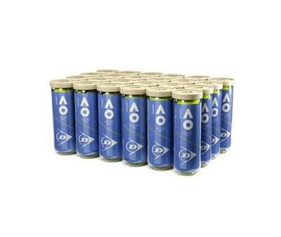 Australian Open AO Extra Duty Tennis Balls - Case of 24 cans (72 Balls)