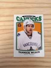 2016-17 O-Pee-Chee Retro #514 Yannick Weber - Vancouver Canucks