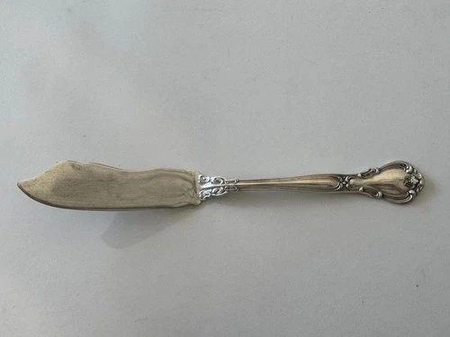 Vintage Gorham Chantilly Sterling Silver Flat Handle Master Butter Knife 7”