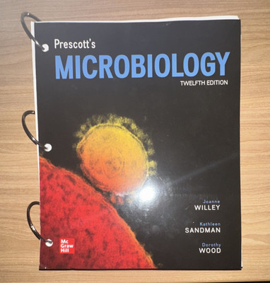 Prescott's Microbiology Twelfth Edition Looseleaf by Willey, McGraw Hill