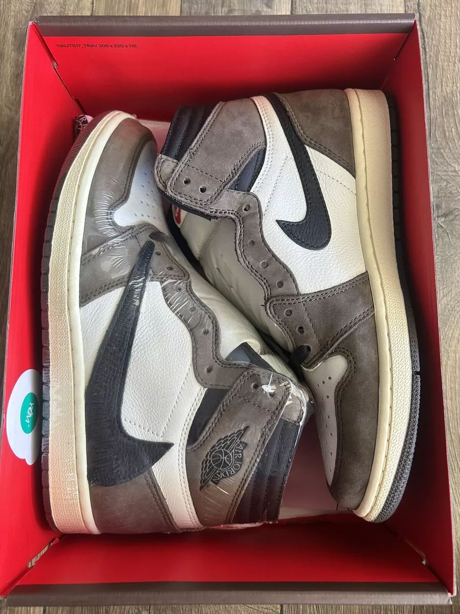 Travis scott jordan sales 1 size 8