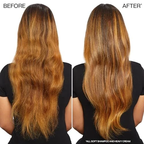 Redken All Soft Shampoo | Deeply Moisturizes and Hydrates | Softens, Smooths, an - Image 3 of 4