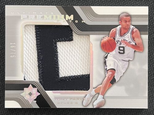Tony Parker 2004-05 Ultimate Collection Ultimate Premium Patch 16/75 Spurs - Picture 1 of 2