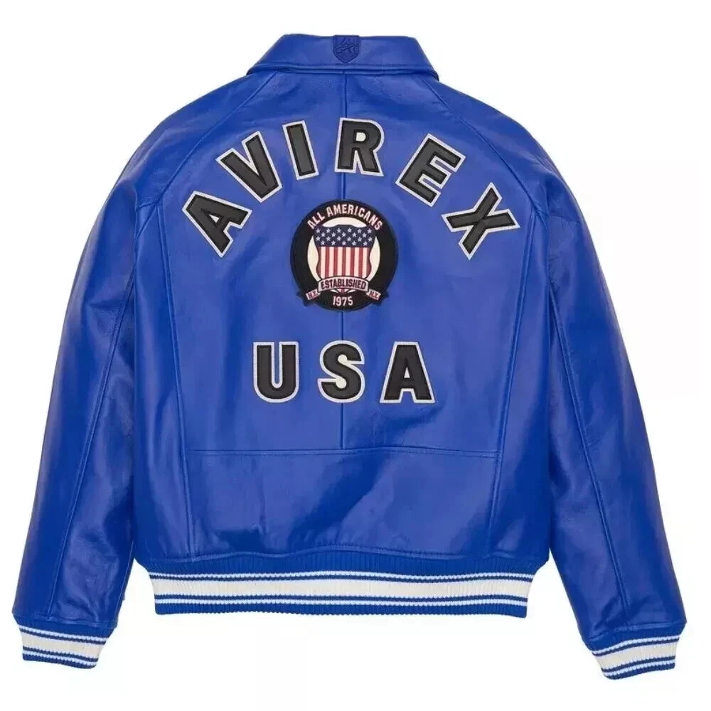 Men’s AVIREX Leather Jacket Genuine Cowhide Bomber Classic American Flight Style
Opens in a new wind