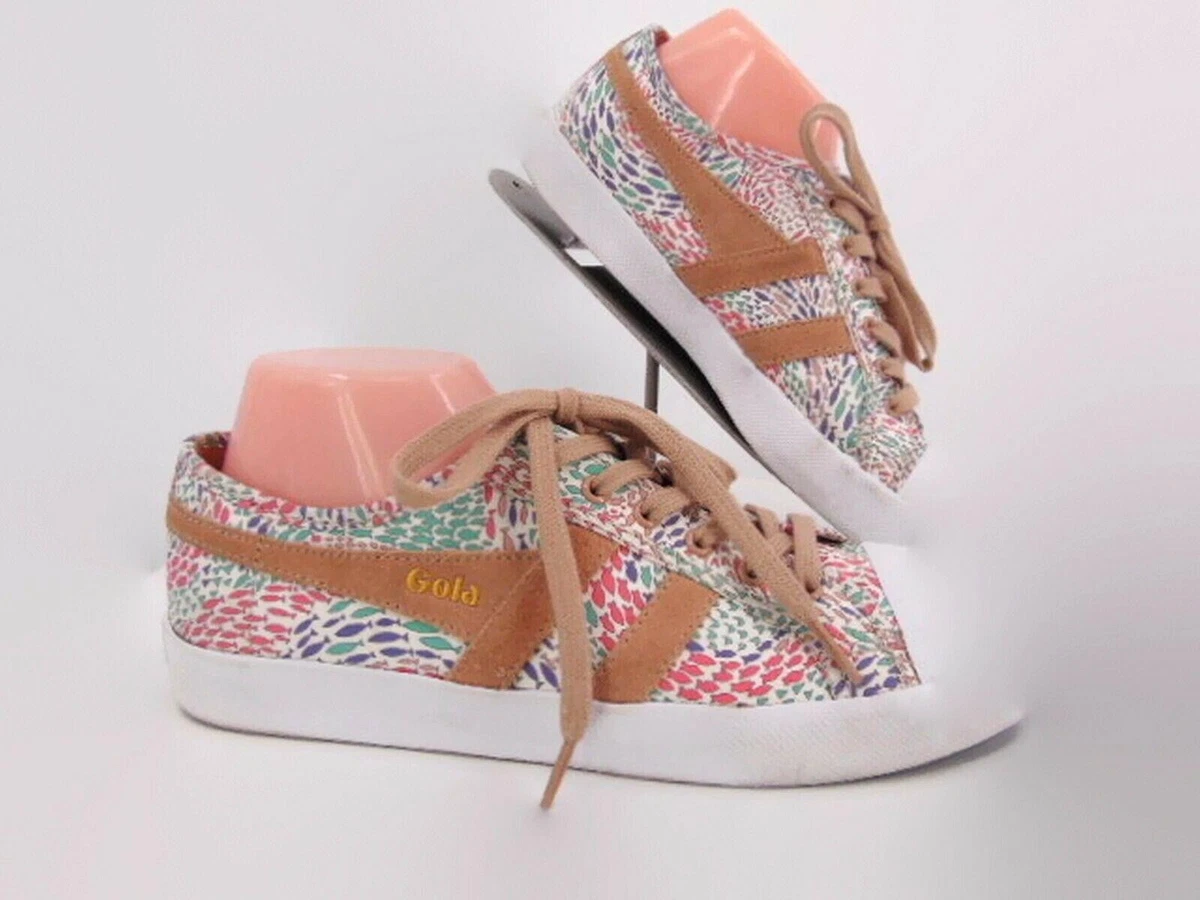 Gola x Liberty Fish Print Sneakers US 10 EUR 41 Coasters Fabric
