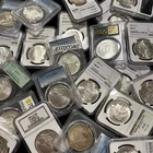 ✯US Morgan Silver Dollar Estate Coin Lot O, S, P✯ 1x MS64 PCGS or NGC Certified✯