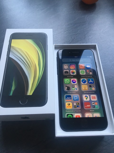 iphone se 2 generation 128gb schwarz