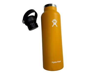 NEW Hydroflask Water Bottle, Starfish Yellow / Golden. 21 Oz Standard Flex  Cap | eBay