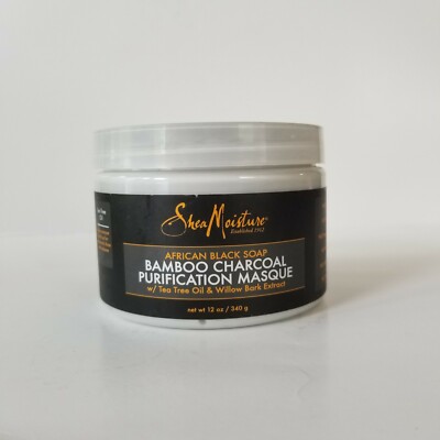 Shea Moisture Bamboo Charcoal Purification Treatment Tea Tree Will Bark