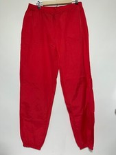 Marlboro Mens Size XL Vintage Red Adventure Team Nylon Windbreaker Pants