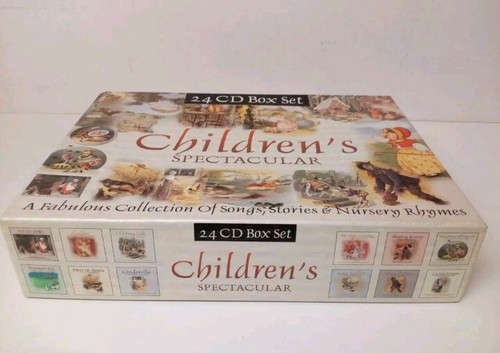 Stories,Songs, Nursery rhymes, Children's Spectacular 24Cd  Box Set MINT - Picture 1 of 4
