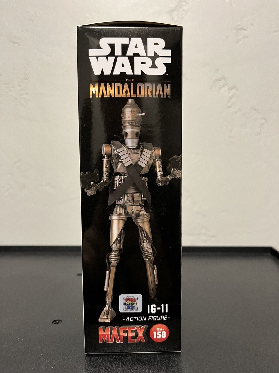 MEDICOM Mafex IG-11 Star Wars The Mandalorian s.h.figuarts scale
