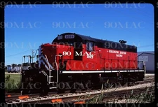 Burlington Junction Ry. EMD GP7m #1609. Rochelle (IL). Original Slide 2008.
