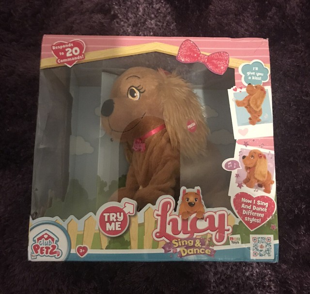 lucy interactive dog