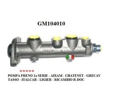POMPA FRENO 1 SERIE AIXAM MICROCAR LIGIER CHATENT GRECAV CASALINI GM104010