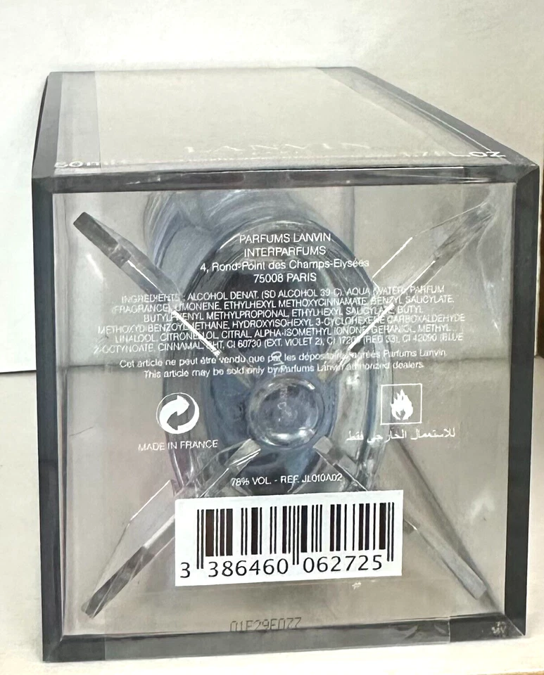 Eclat D'arpege Pour Homme de Lanvin 1,7 OZ EDT SPRAY Nuevo Sellado Foto 3 de 4