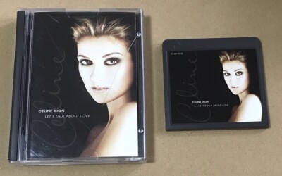 Celine Dion Let's Talk About Love sehr selten komplett 16 Track Mini Disc 1997