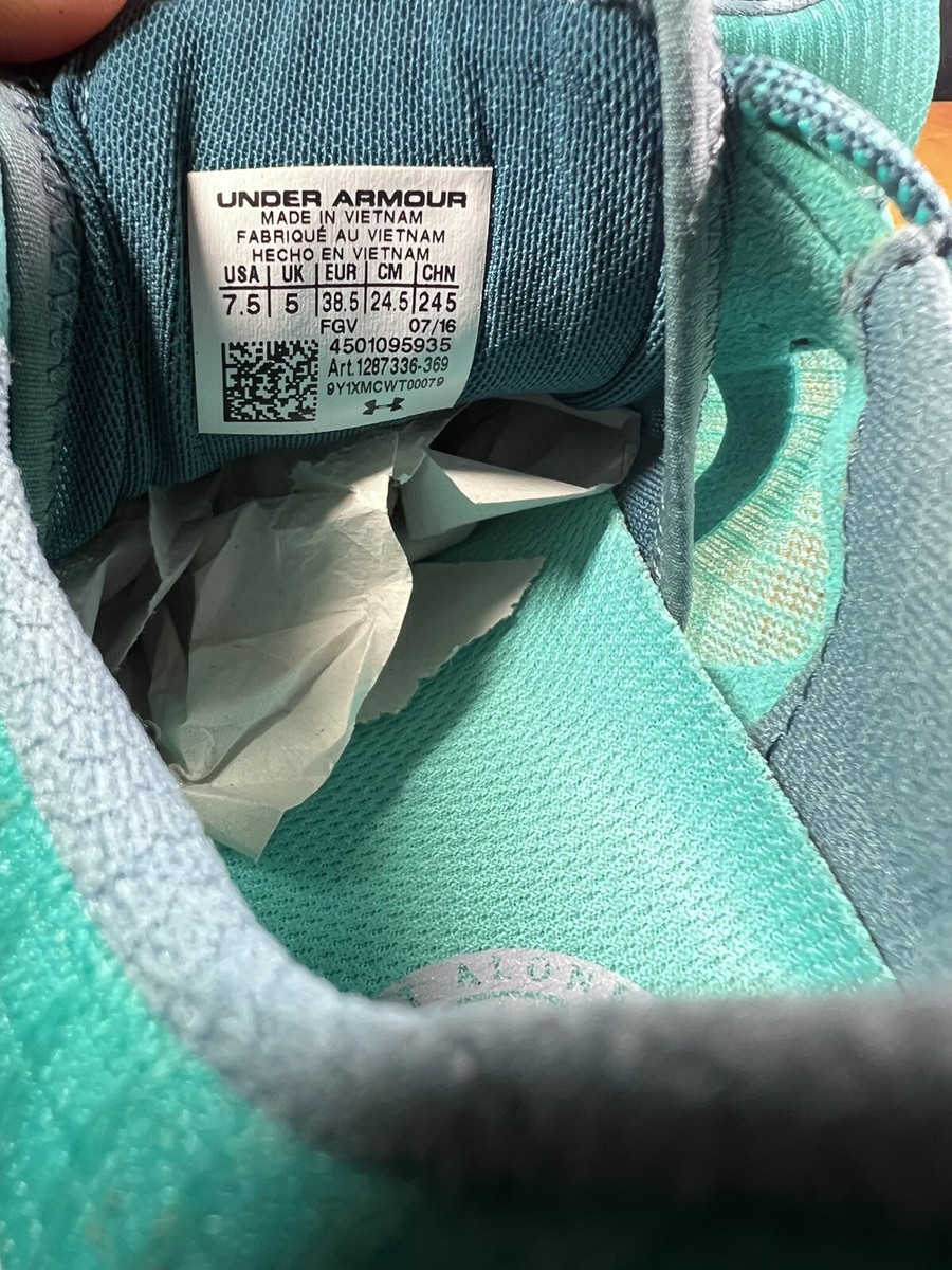 Under Armour Charged Michelin Wild Grippers Green Running Shoes