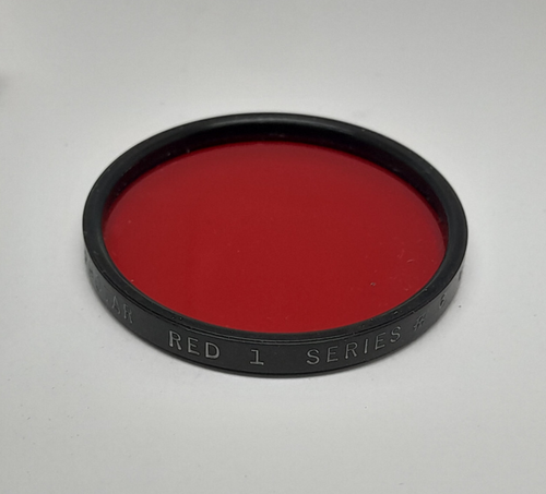 EARLY TIFFEN SERIES VI 6 RED 25A DROP IN VERY CLEAN FILTER LENS IN ITS BOX - Picture 2 of 9