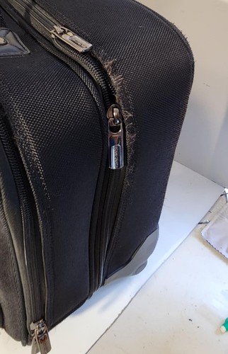 Samsonite® Double Gusset Wheeled Portfolio Mobile Office Bag, Black - Bild 20 von 22