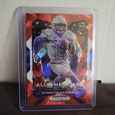 2021 Panini Prizm Draft Picks - All-American Red Ice Prizm #194 Kenneth Gainwell