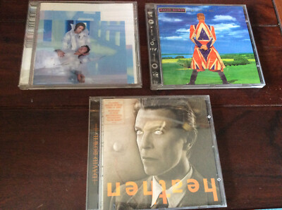 David Bowie [3 CD Alben]  Heathen + Hours +  Earthling