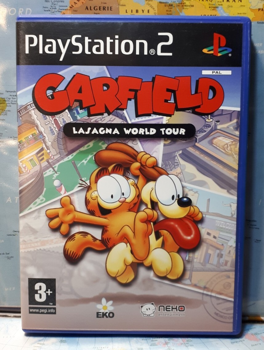 Jeu Playstation 2 - Garfield Lasagna World Tour