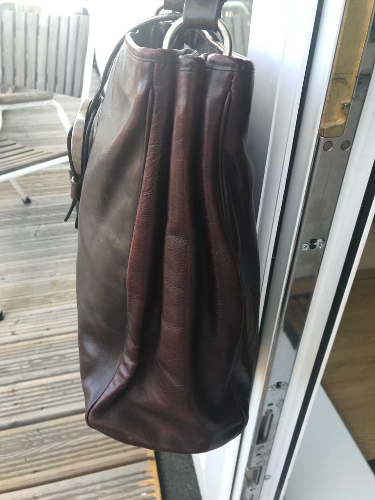 Yves Saint Laurent (Rive Gauche) Borsa a mano in pelle vintage