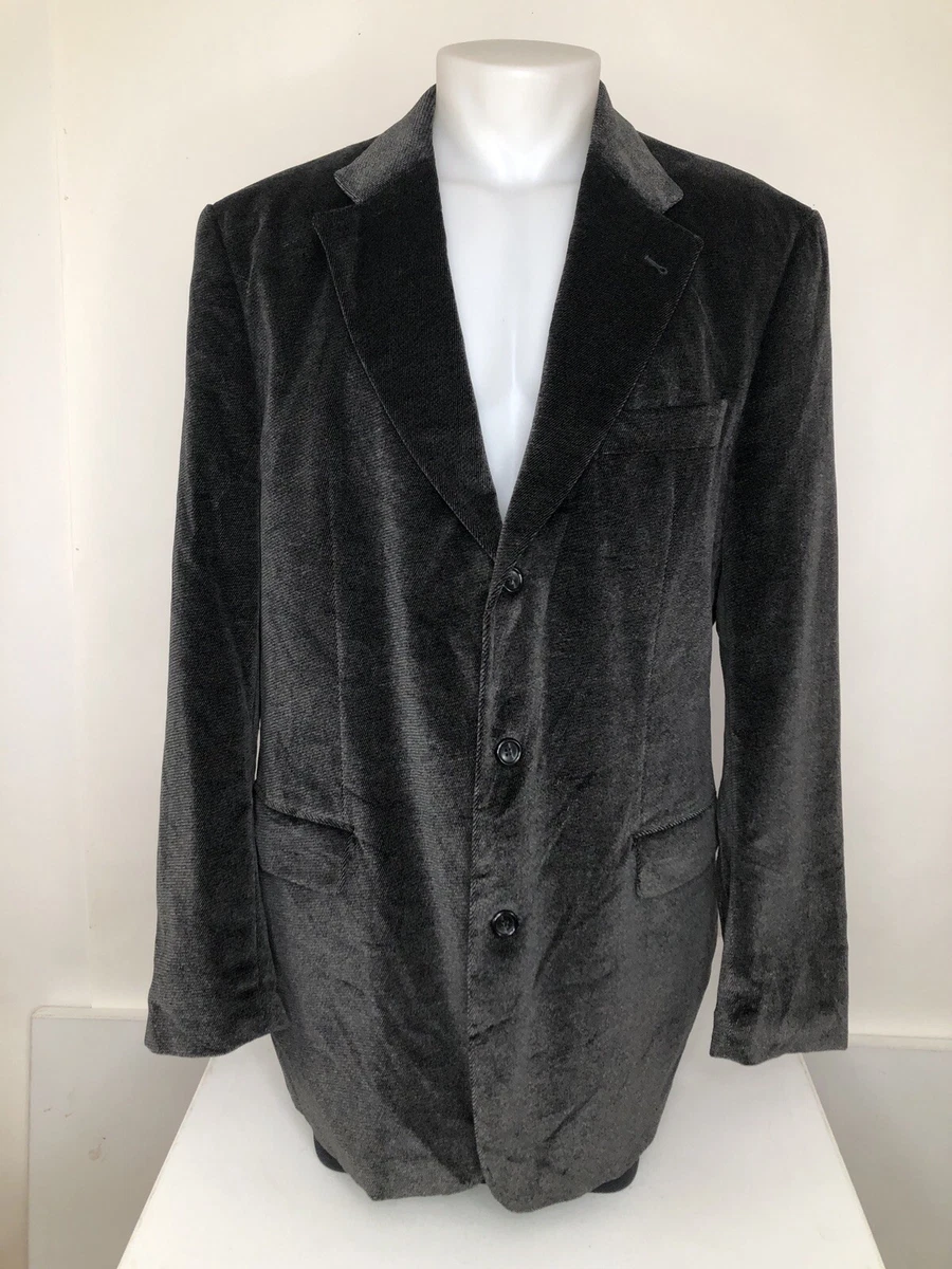 Boss velvet blazer sale