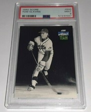 1992 Score #890 Tom Glavine Dream Team Card Graded PSA 9 Mint Low Pop