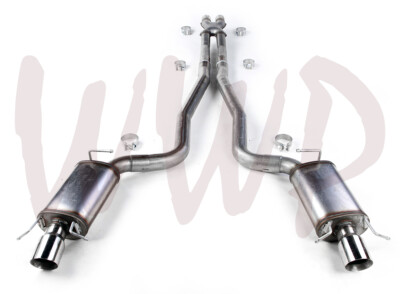 Stainless 3'' CatBack Exhaust Muffler System 09-12 Cadillac CTS-V Sedan 6.2L LSA