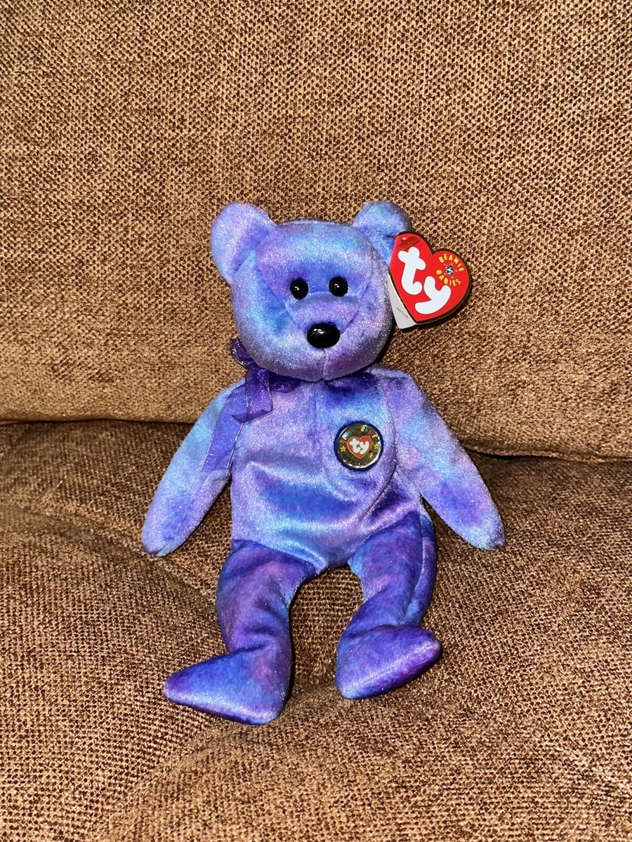 Ty Beanie Babies Clubby IV The Bear DOB August 4, 2001 8