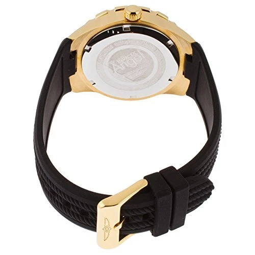 Reloj para mujer Invicta Angel cuarzo 38 mm esfera negra poliuretano negro 17486 Foto 3 de 4