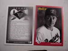 1991 # 128 Nolan Ryan Rangers Studio