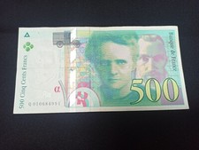 500 Francs Curie 1994