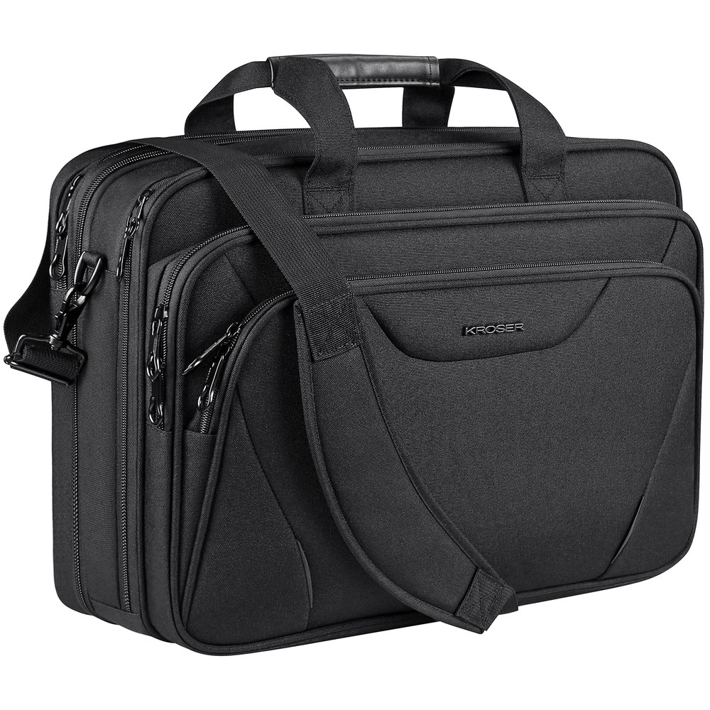 Laptop Bag Premium Computer Briefcase Fits Up to 17.3 Inch Laptop Expandable ...