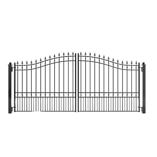Gate Hardware Kit 2-Pack Gate Corner Brace Kits With Latch - Anti-Sag Hardware For Wooden Gates, Fences, & Shed Doors Gate Reinforcement Brackets