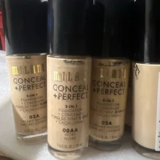 17 Milani Conceal and Perfect  2 and 1 Foundation Mix colors
