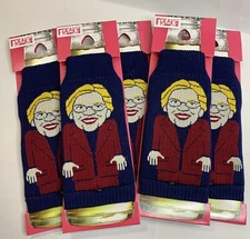 Lot Of 5 Freaker USA Bottle Can Beverage Insulator, Koozie “Liz Warren”
