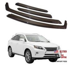 in-Channel Car Window Rain Guard Compatible with RX350 RX450 2009-2015 4pcs