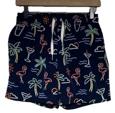 Chubbies  The Neon Lights  Swim Trunks Blue Men  s Size Small Retail: 70 EUC