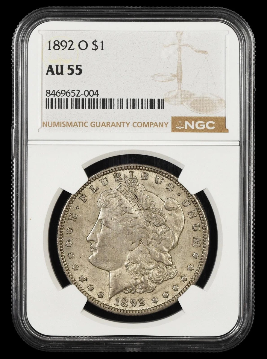 AU 55 Graded 1892 Year Morgan US Dollars (1878-1921) for sale | eBay