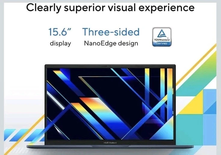 ASUS Vivobook 15 E1504FA | 15.6" Full HD Ryzen 5-7520U | 16GB RAM | 1TB PCIe SSD - Image 3 of 4