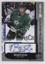 2014-15 Upper Deck Black Diamond Gemography Brenden Dillon #GEM-BD Auto 0c2